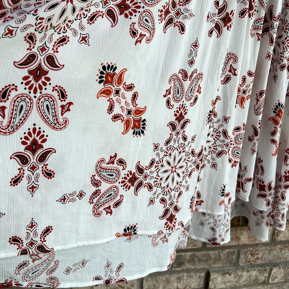 🍒💣 Torrid boho plus size tunic gauze style dress - Picture 11 of 12